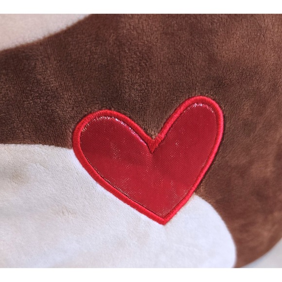 2018 Squishmallow Momo The Monkey Love Heart 16" Kellytoy Marshmallow Soft Plush - Picture 3 of 9